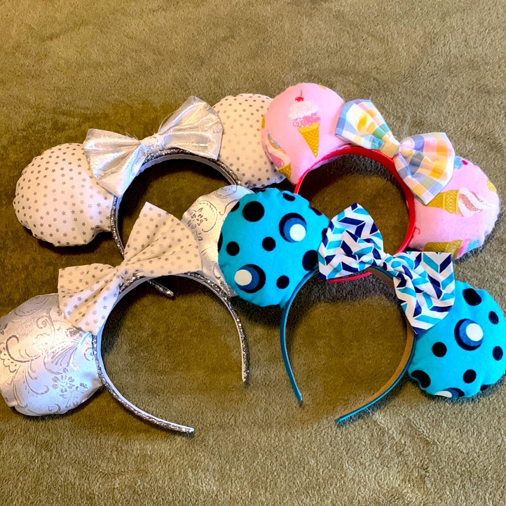 Homemade Minnie Ears Lot